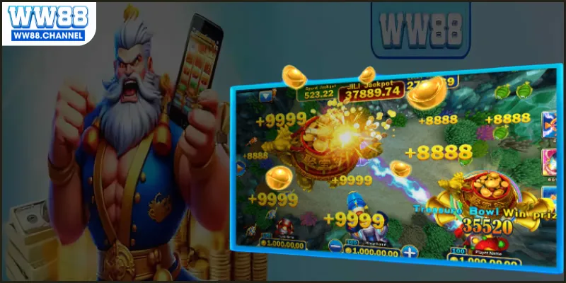 Mỗi trò chơi đều có odds khủng