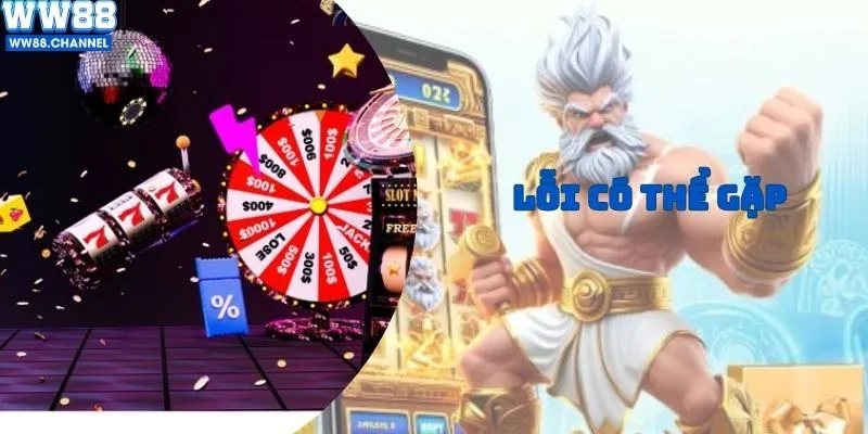 Lỗi có thể gặp khi đăng ký tài khoản