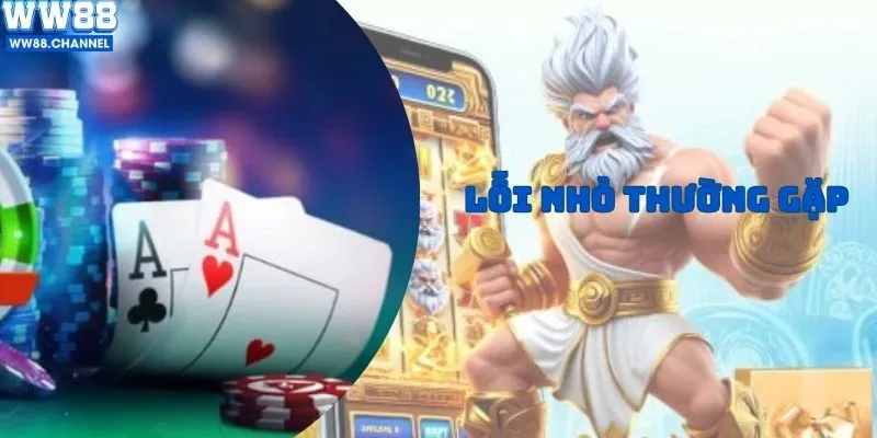 Lỗi nhỏ thường gặp khi đăng nhập vào tài khoản