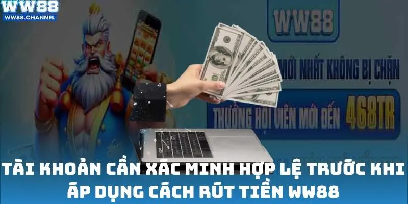 Tài khoản cần xác minh hợp lệ trước khi thực hiện giao dịch