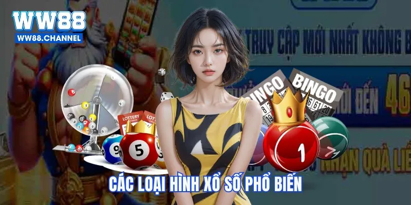 Các loại hình cược xổ số phổ biến